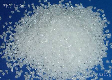WFA phần cát 1-3 mm trắng nhôm oxit Alumina loại chịu lửa